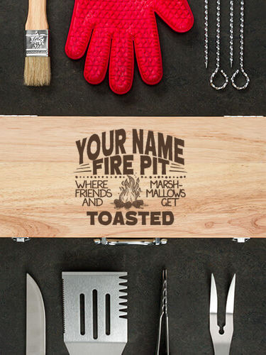Fire Pit : 10 Piece BBQ Set