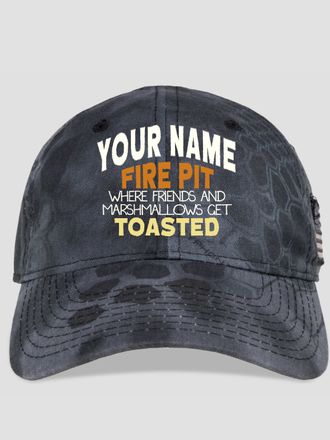 Fire Pit : Embroidered Kryptek Tactical Camo Hats