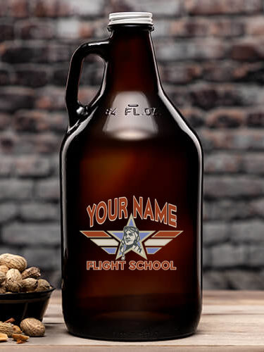 Flight School : Beer Growlers - Color Printed