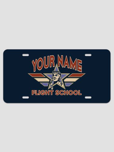 Flight School : License Plates