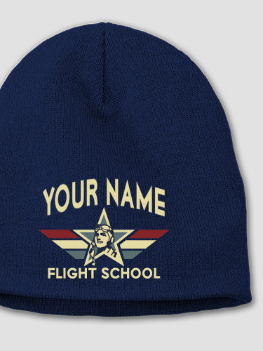 Flight School : Embroidered Beanies