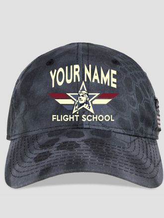 Flight School : Embroidered Kryptek Tactical Camo Hats