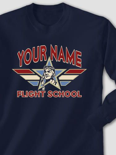 Flight School : Printed Long Sleeves