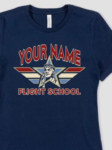 Flight School : Premium Ladies T-Shirts