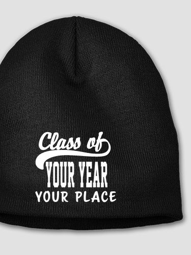 Class Of : Embroidered Beanies
