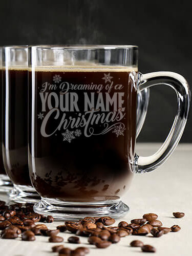 Dreaming Of Christmas : Coffee Mugs - Engraved