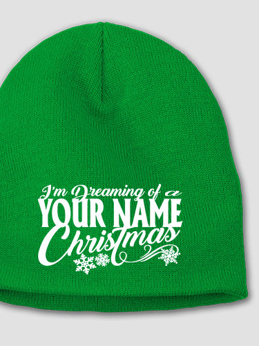 Dreaming Of Christmas : Embroidered Beanies