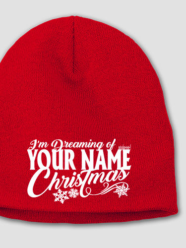 Dreaming Of Christmas : Embroidered Beanies
