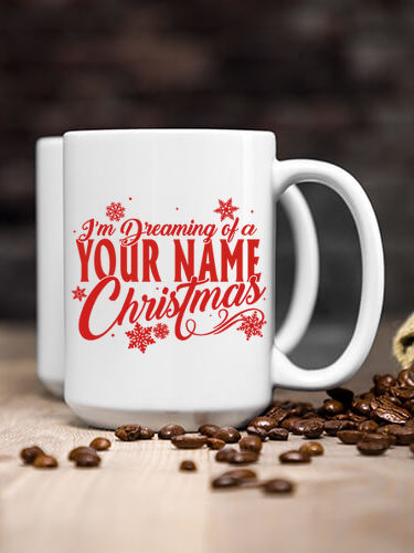 Dreaming Of Christmas : Ceramic Coffee Mugs