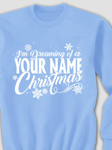 Dreaming Of Christmas : Printed Sweatshirts