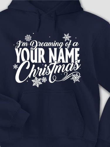 Dreaming Of Christmas : Printed Hoodies
