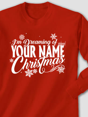 Dreaming Of Christmas : Printed Long Sleeves