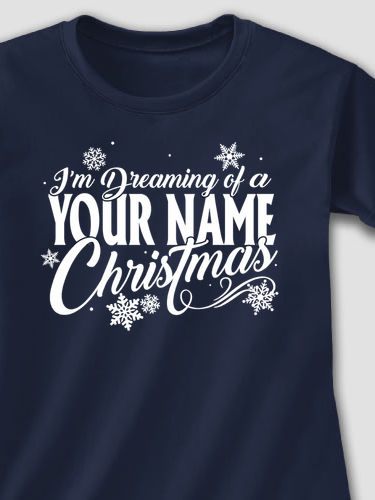 Dreaming Of Christmas : Printed T-Shirts