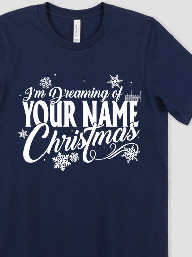 Dreaming Of Christmas : Premium Printed T-Shirts