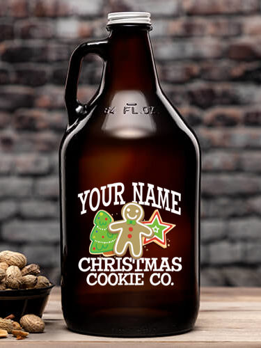 Christmas Cookie Company : Beer Growlers - Color Printed