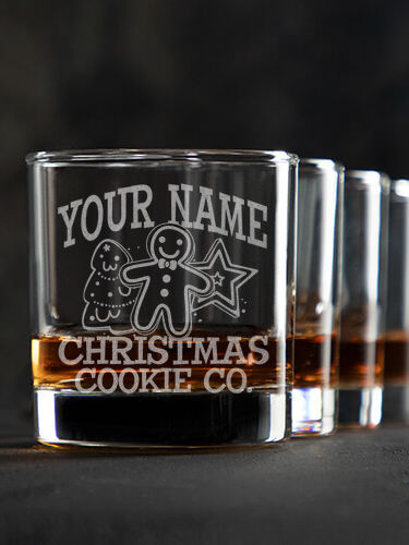 Christmas Cookie Company : Rocks Glasses - Engraved