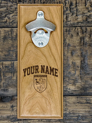 Norwegian Shield : Bottle Openers - Engraved