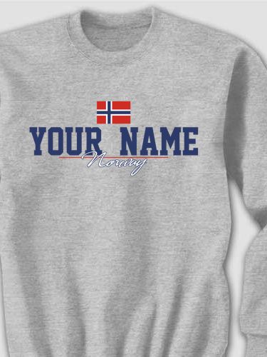 Norwegian Flag : Printed Sweatshirts