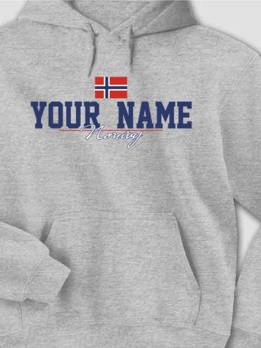 Norwegian Flag : Printed Hoodies