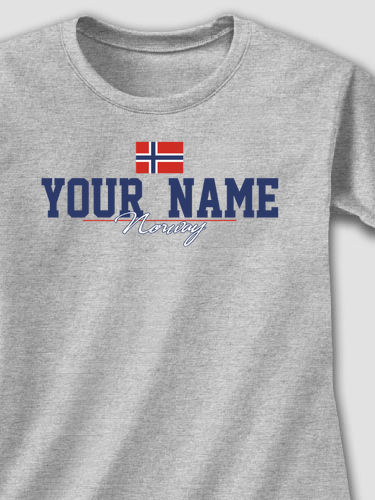 Norwegian Flag : Printed T-Shirts