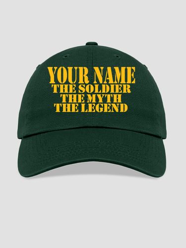 Army Myth Legend : Embroidered Baseball Hats