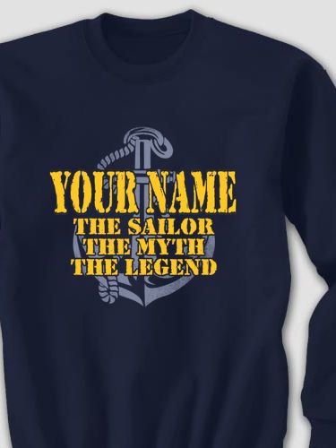 Navy Myth Legend : Printed Sweatshirts