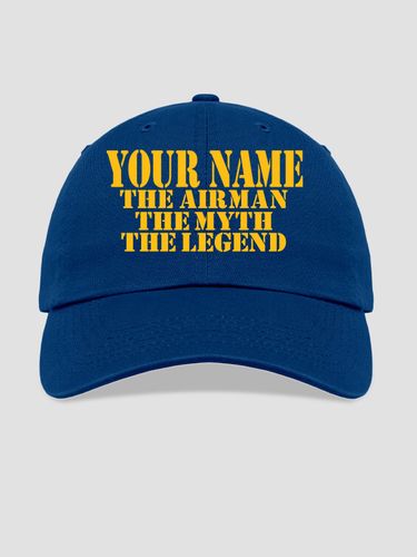 Airforce Myth Legend : Embroidered Baseball Hats