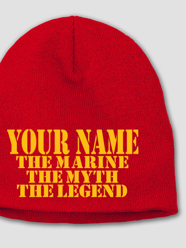 Marines Myth Legend : Embroidered Beanies