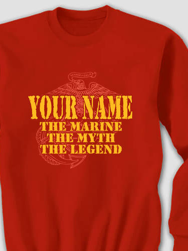 Marines Myth Legend : Printed Sweatshirts
