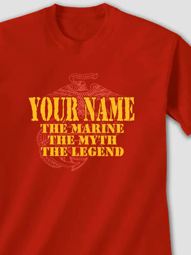 Marines Myth Legend : Printed T-Shirts