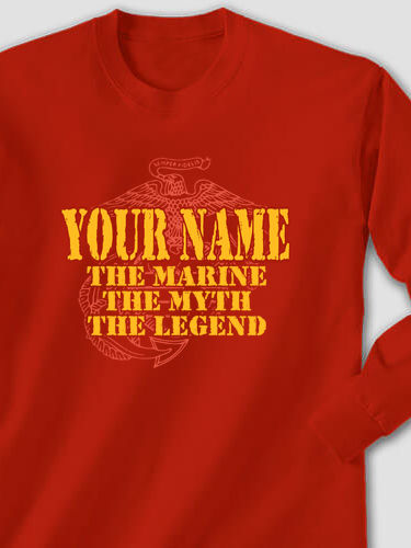 Marines Myth Legend : Printed Long Sleeves