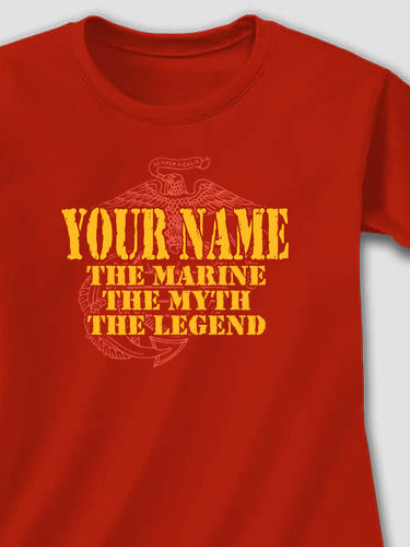 Marines Myth Legend : Printed T-Shirts