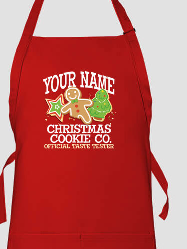 Christmas Cookie Tester : Printed Aprons