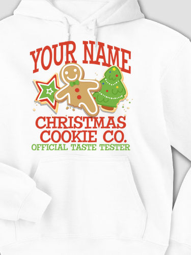 Christmas Cookie Tester : Printed Hoodies