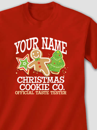 Christmas Cookie Tester : Printed T-Shirts