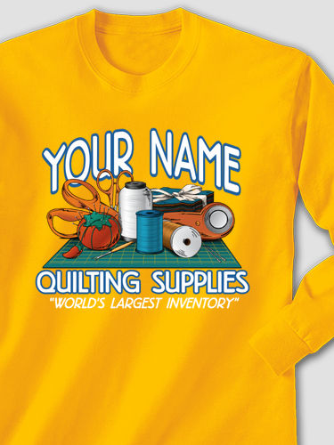 Quilting Supplies : Printed Long Sleeves