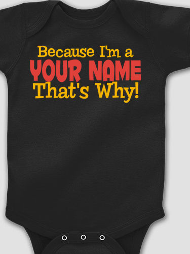 That's Why : Printed Baby Bodysuits