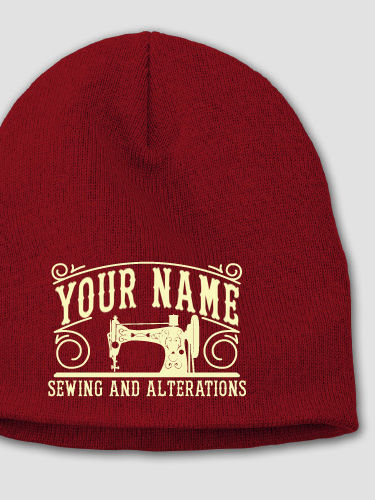 Sewing And Alterations : Embroidered Beanies