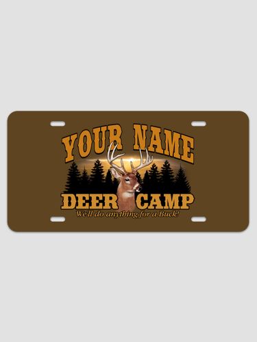Deer Camp : License Plates