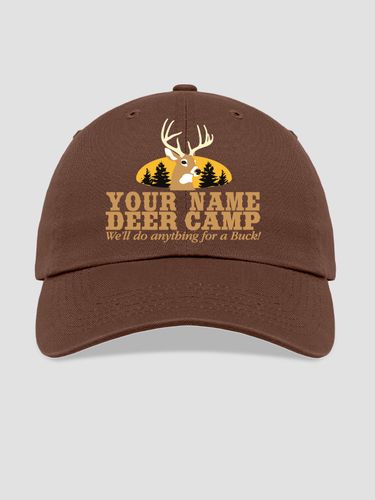 Deer Camp : Embroidered Baseball Hats
