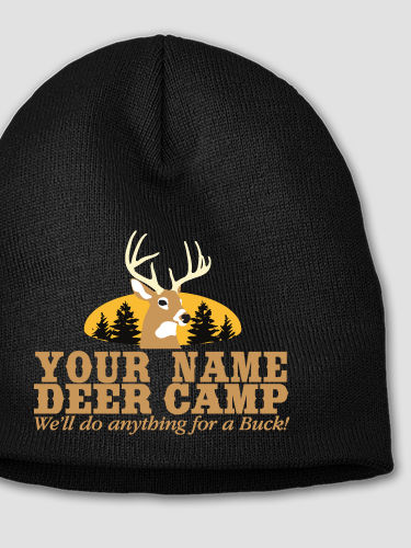 Deer Camp : Embroidered Beanies