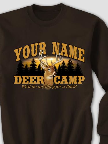 Deer Camp : Printed Sweatshirts