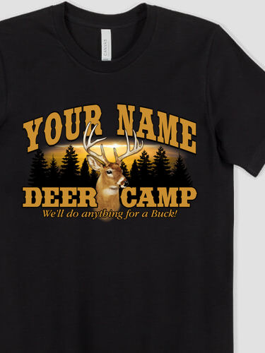 Deer Camp : Premium Printed T-Shirts
