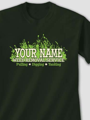 Weed Removal : Printed T-Shirts