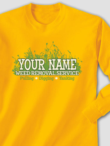 Weed Removal : Printed Long Sleeves