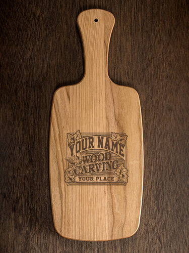 Wood Carving : Cheese Boards - Engraved