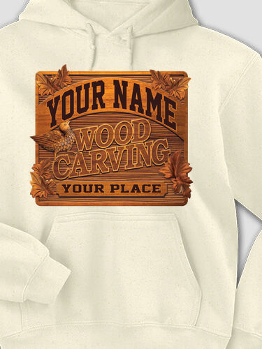Wood Carving : Printed Hoodies