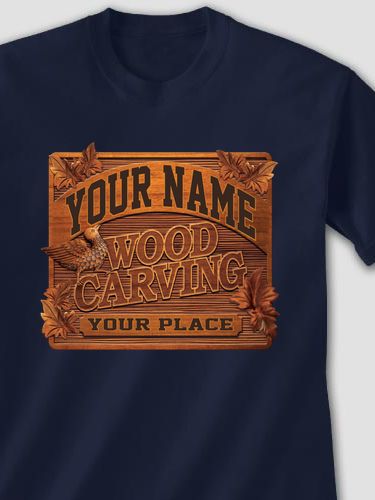 Wood Carving : Printed T-Shirts