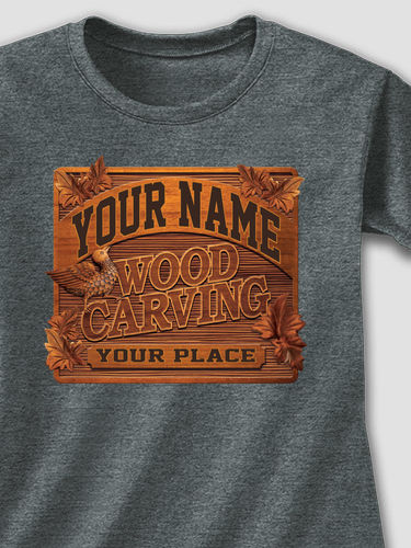 Wood Carving : Printed T-Shirts