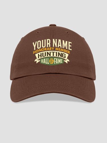 Deer Hunting Hall Of Fame : Embroidered Baseball Hats